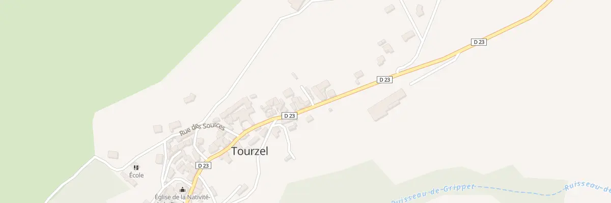 Plan du 1 Che des Oiseaux à Tourzel-Ronzières