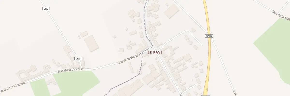 Plan du 1 Au Pavé à Mons-en-Pévèle