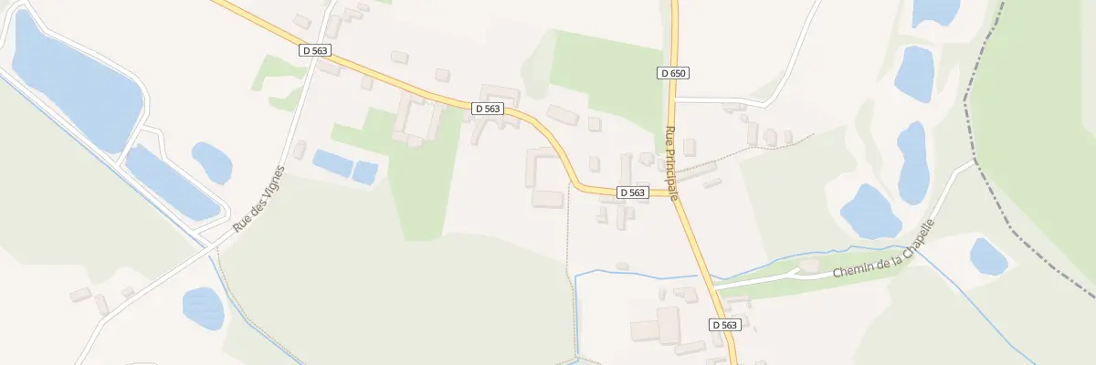 Plan du 5 Rue des Vignes à Audignicourt