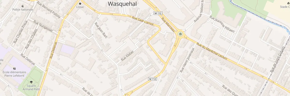 Plan du 22 Rue Ambroise Croizat à Wasquehal