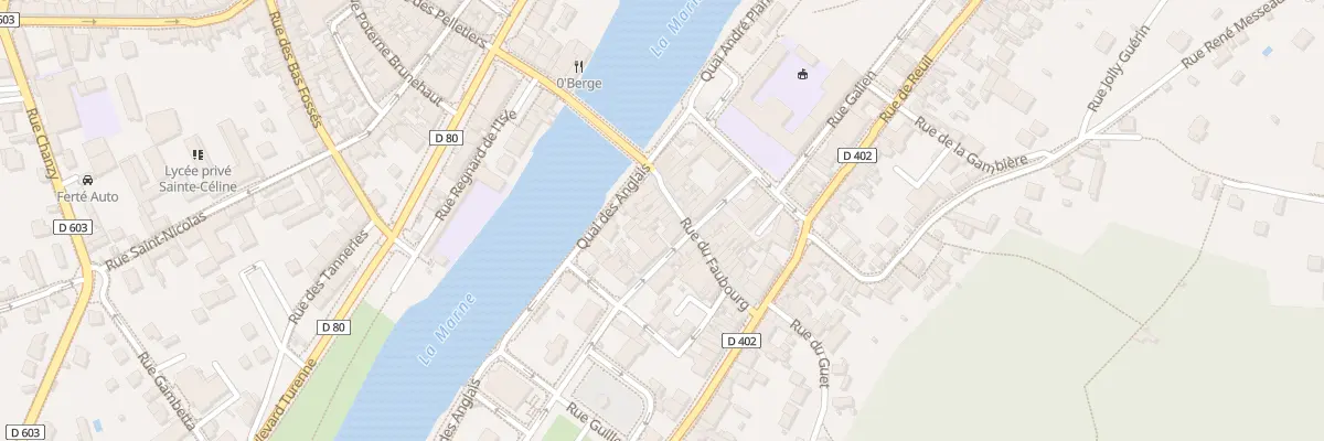 Plan du 10 Rue du Faubourg à La Ferté-sous-Jouarre