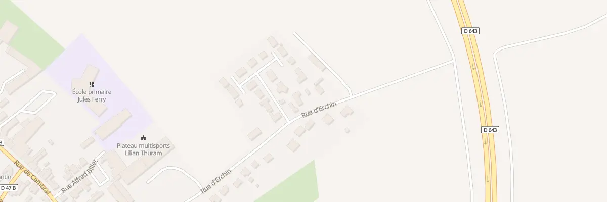 Plan du 8 Rue La Briqueterie à Cantin