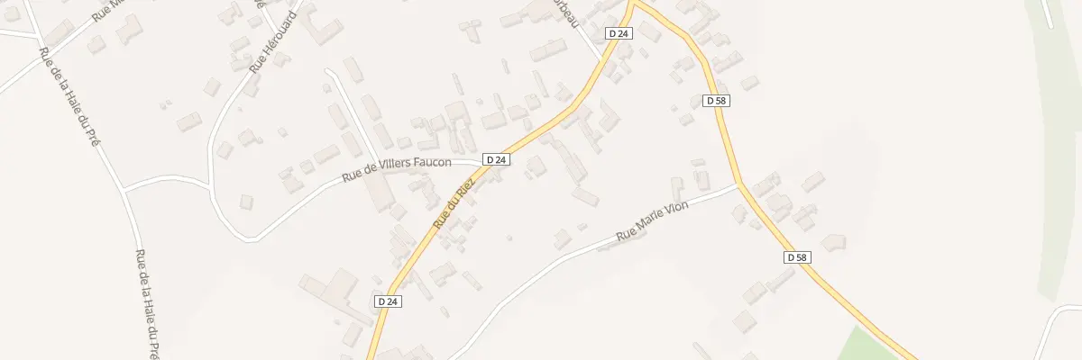 Plan du 13 Rue du Riez à Épehy