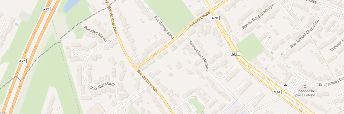 Plan du 20 Rue des Orions à Tourcoing