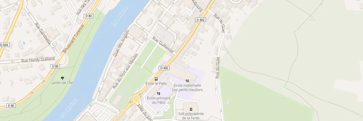 Plan du 31 Rue de Condé à La Ferté-sous-Jouarre