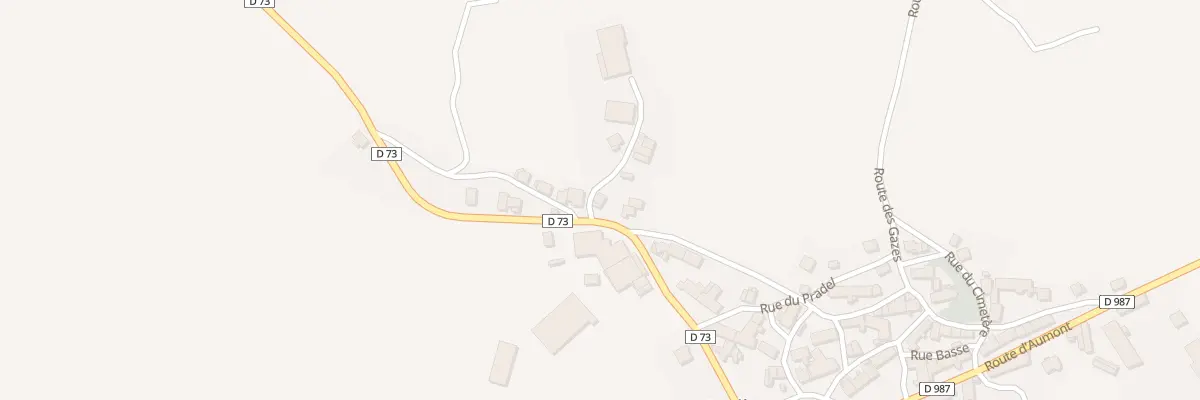 Plan du 5004 Malbouzon à Prinsuéjols-Malbouzon