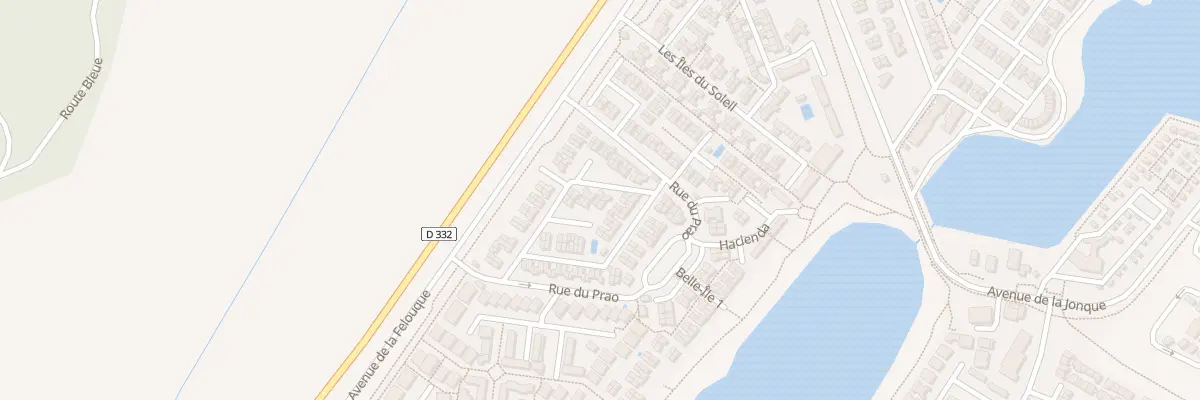 Plan du 295 Rue du Prao à Gruissan