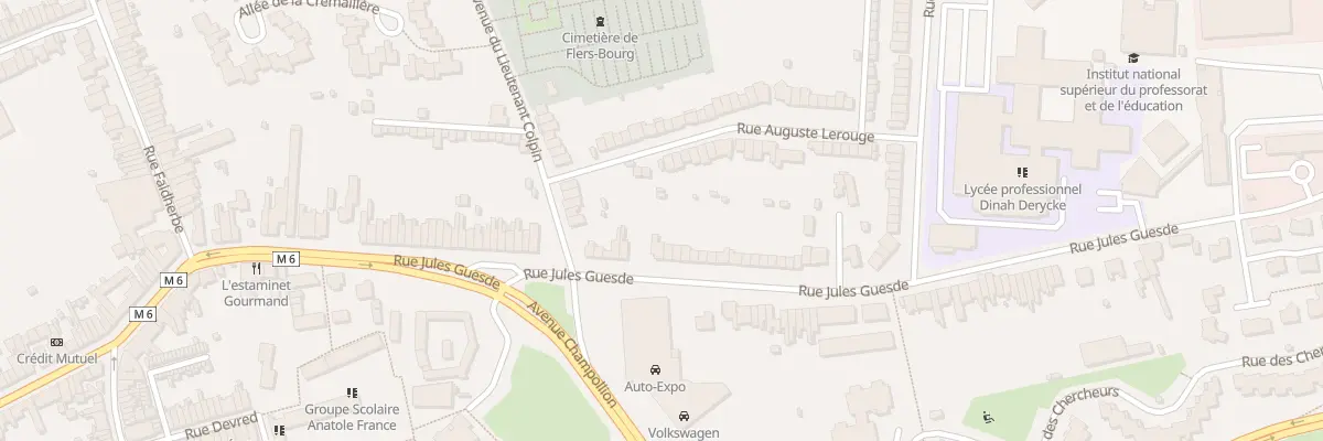 Plan du 325 Rue Jules Guesde à Villeneuve-d’Ascq