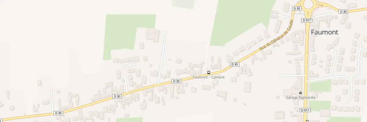 Plan du 390 Rue du General de Gaulle à Faumont