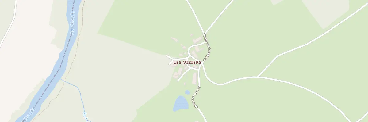 Plan du 1 Imp du Chuche les Viziers à Bègues