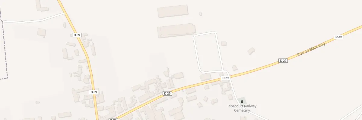 Plan du 21 Rue de Marcoing à Ribécourt-la-Tour