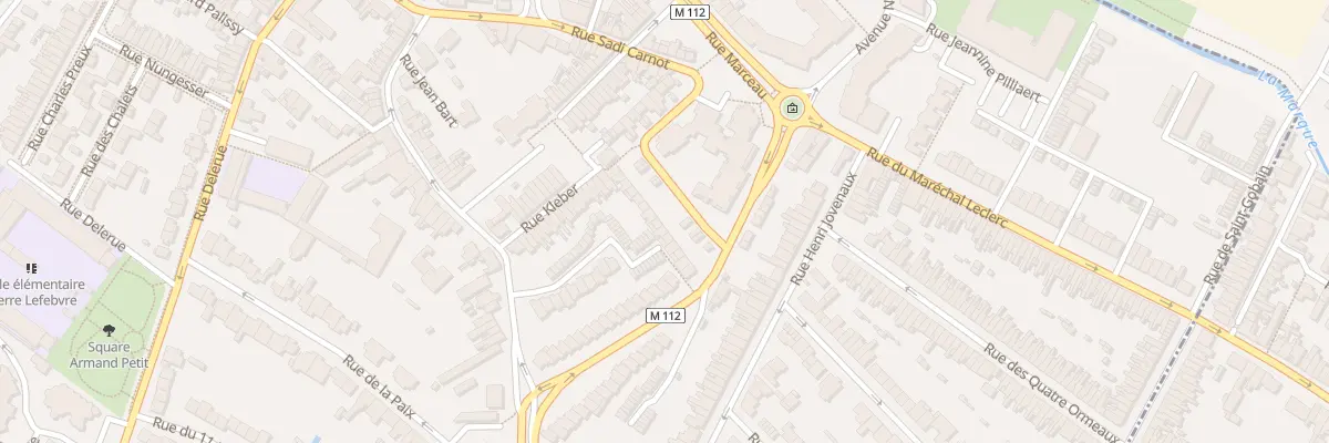 Plan du 32 Rue Ambroise Croisat à Wasquehal