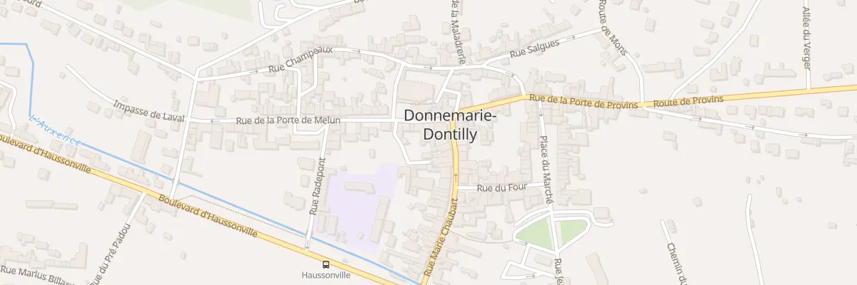Plan du 10 Rue Cottereau à Donnemarie-Dontilly