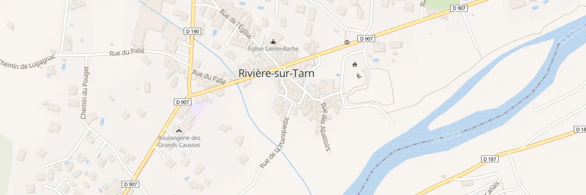Plan du 9 Rue de la Planquette à Rivière-sur-Tarn
