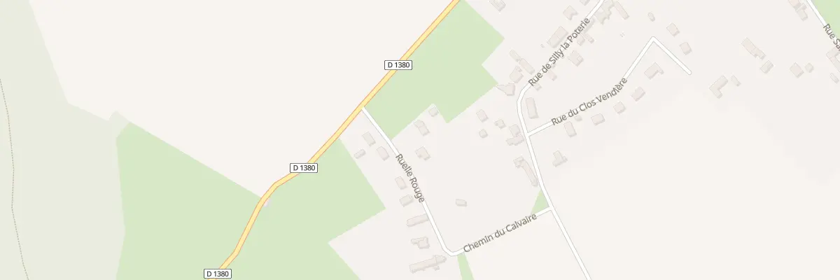 Plan du 1 Rle Rouge à Oigny-en-Valois
