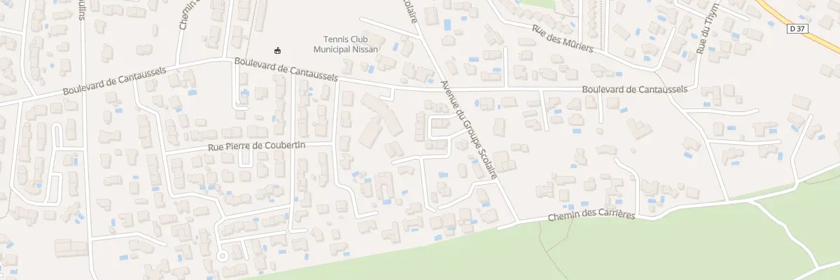 Plan du 18 Rue du Mas de l’Oppidum à Nissan-lez-Enserune