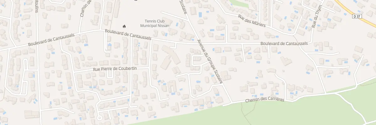 Plan du 16 Rue du Mas de l’Oppidum à Nissan-lez-Enserune