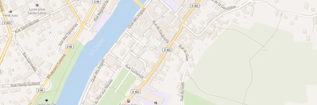 Plan du 16 Rue de Condé à La Ferté-sous-Jouarre