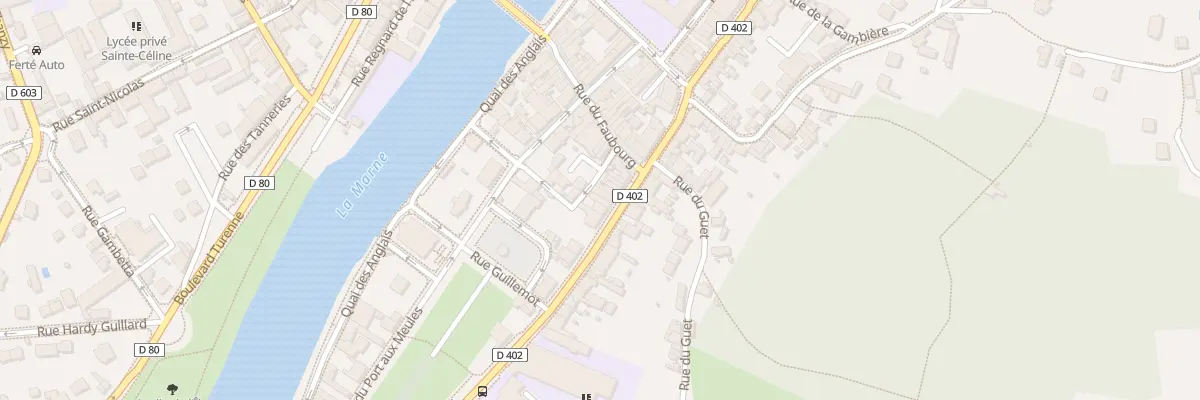 Plan du 14 Rue de Condé à La Ferté-sous-Jouarre