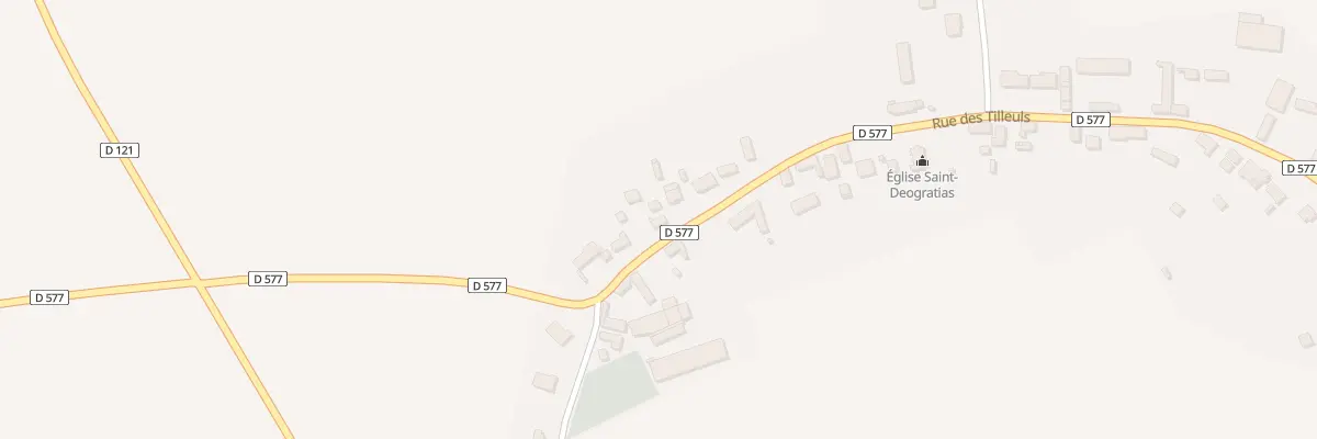 Plan du 7 Rue des Tilleuls à Vendelles