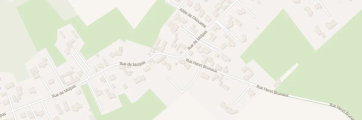 Plan du 578 Rue de Molpas à Mérignies