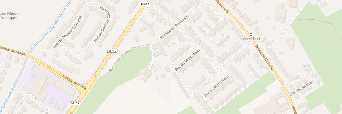 Plan du 117 Rue du Mont Fleuri à Halluin