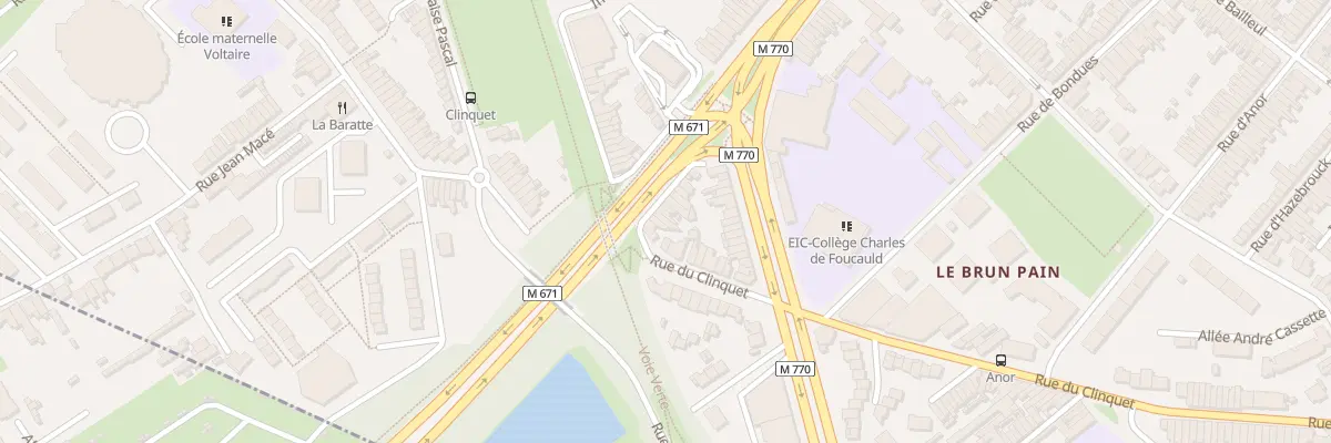 Plan du 31 Rue de Béthune à Tourcoing