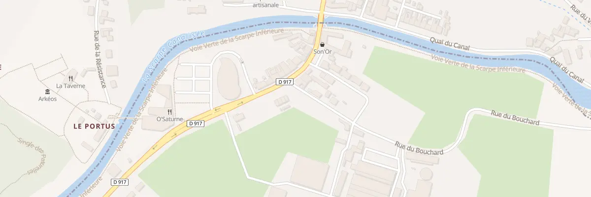 Plan du 4620 Rte de Tournai à Douai