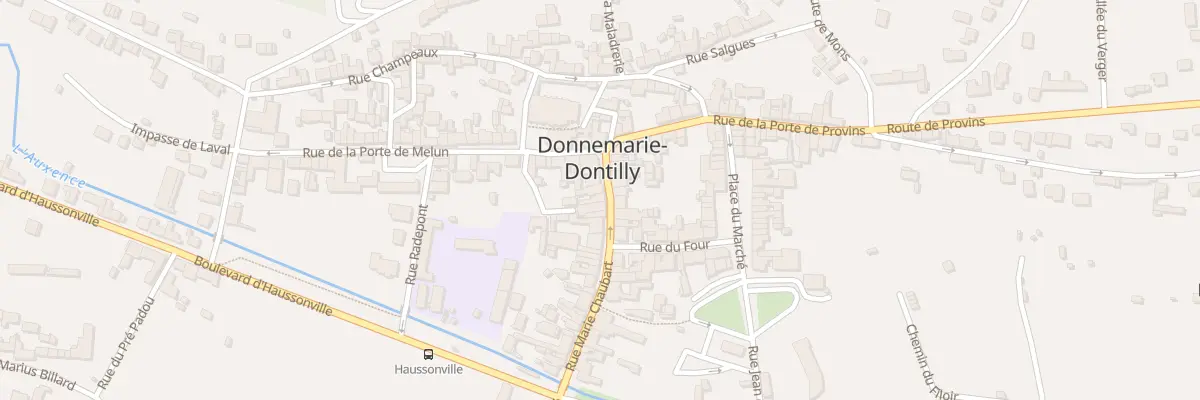 Plan du 39 Rue Marie Chaubart à Donnemarie-Dontilly