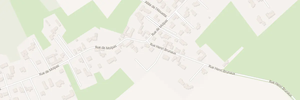 Plan du 20 Rue Henri Brunaux à Mérignies