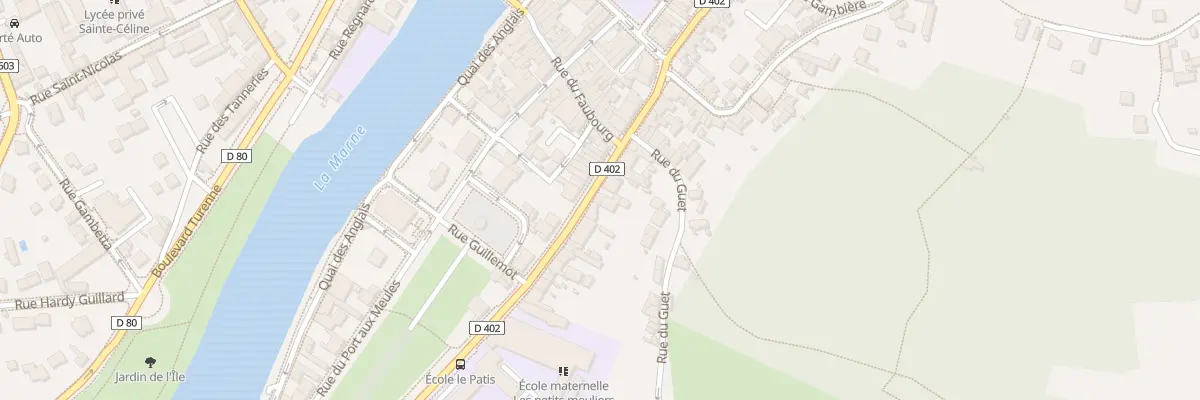 Plan du 11 Rue de Condé à La Ferté-sous-Jouarre