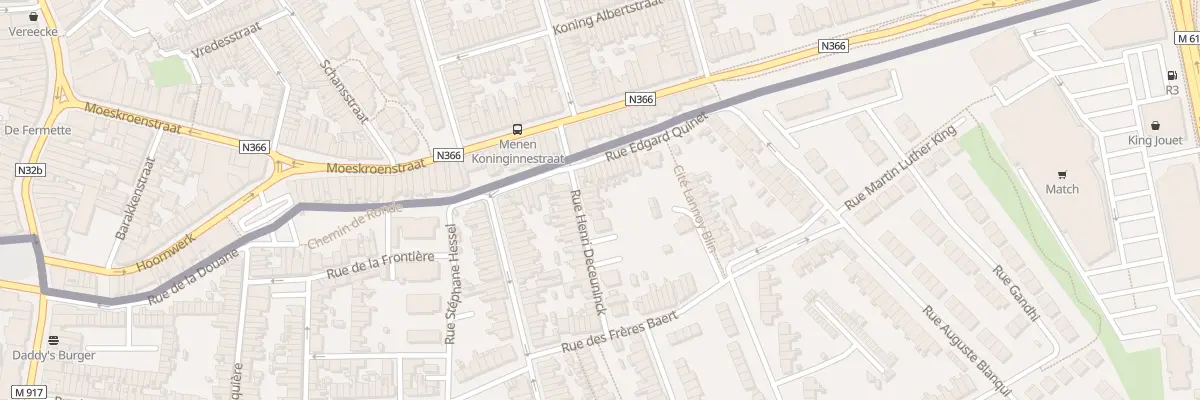 Plan du 26 Rue Henri Deceuninck à Halluin