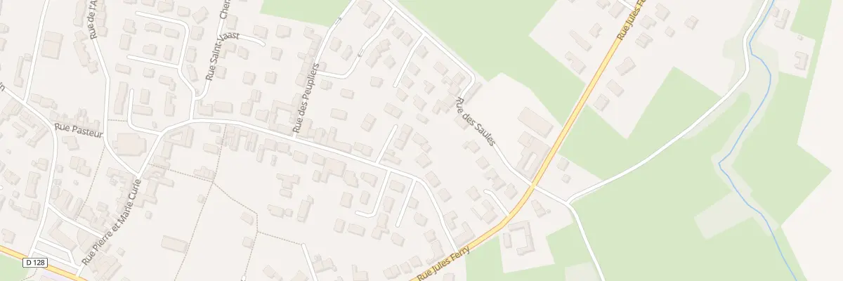 Plan du 7 Rue des Saules à Ennevelin