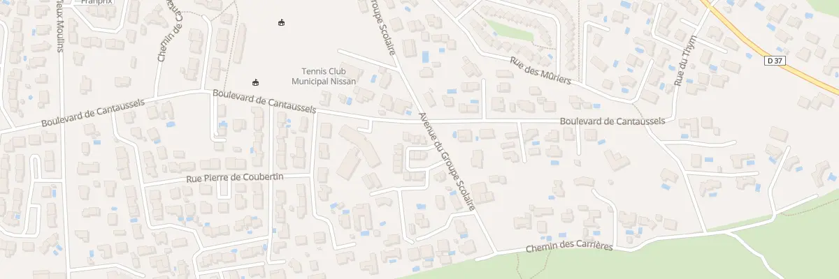 Plan du 4 Rue du Mas de l’Oppidum à Nissan-lez-Enserune