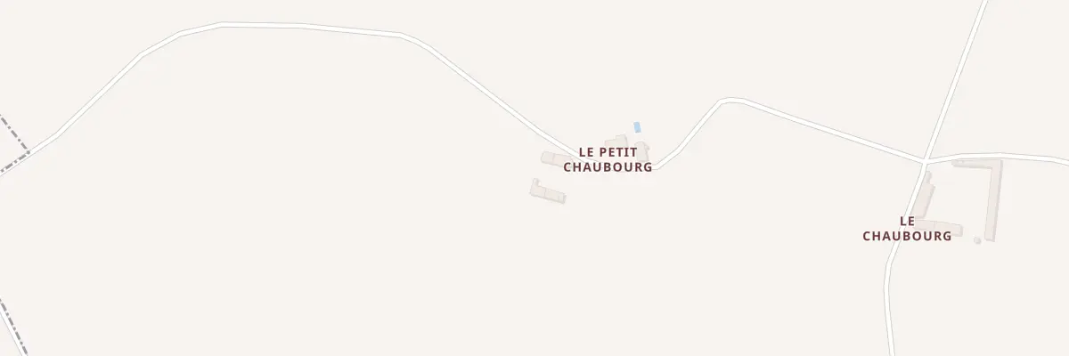 Plan du 3 Le Chaubourg à Fouchères