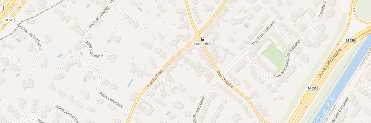 Plan du 280 Rue du Triez à Wasquehal