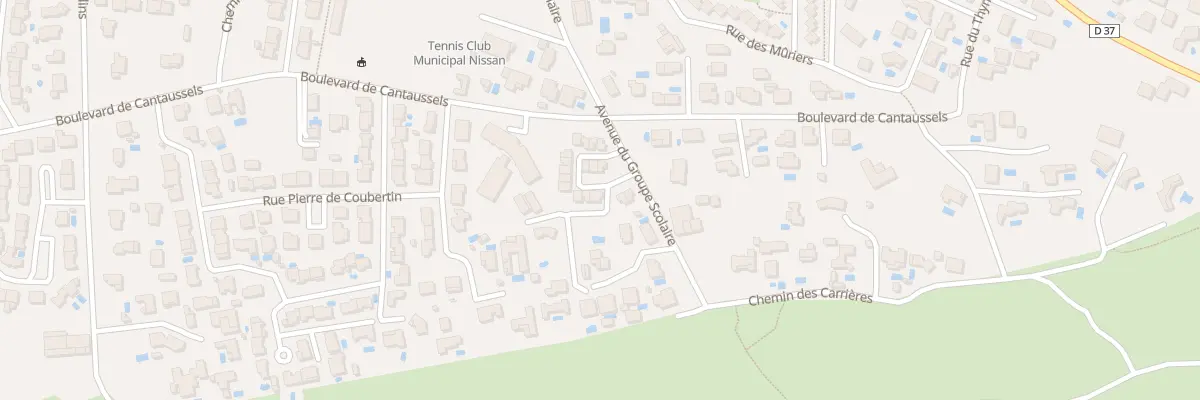 Plan du 24 Rue du Mas de l’Oppidum à Nissan-lez-Enserune