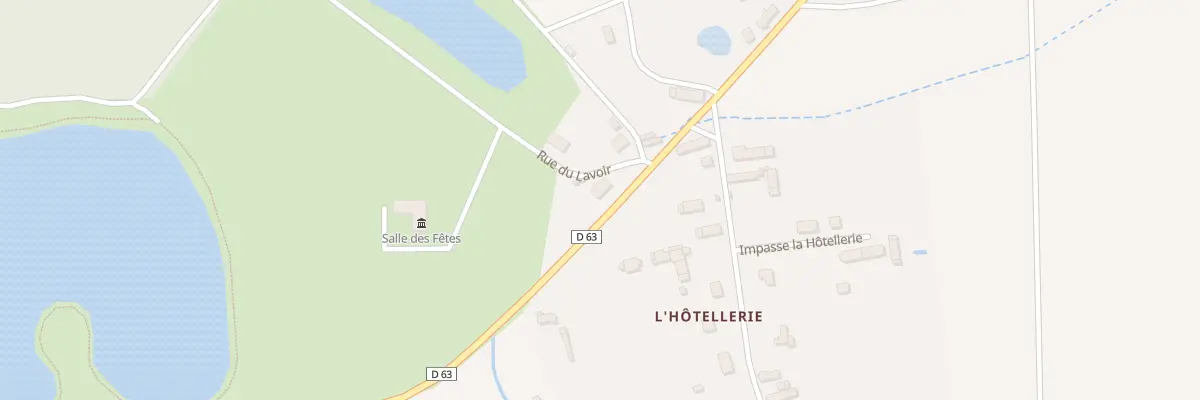 Plan du 12 Rue de la Fontaine à Villeneuve-la-Dondagre