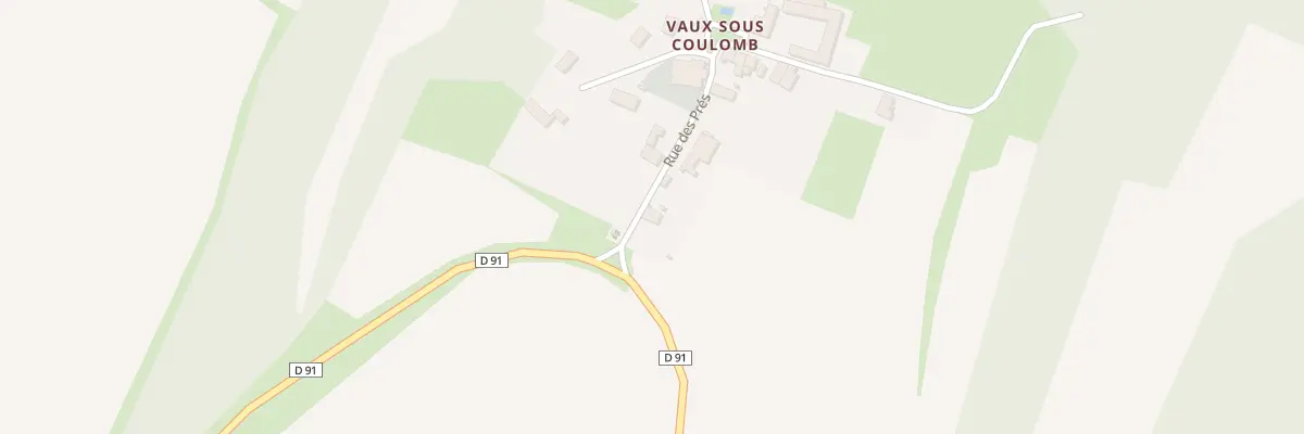 Plan du 2 Rue des Prés à Coulombs-en-Valois