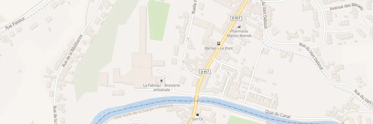 Plan du 62 Rle Patelette à Râches