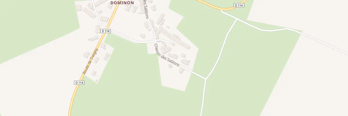 Plan du 98 Dominon à Dampierre-sous-Bouhy
