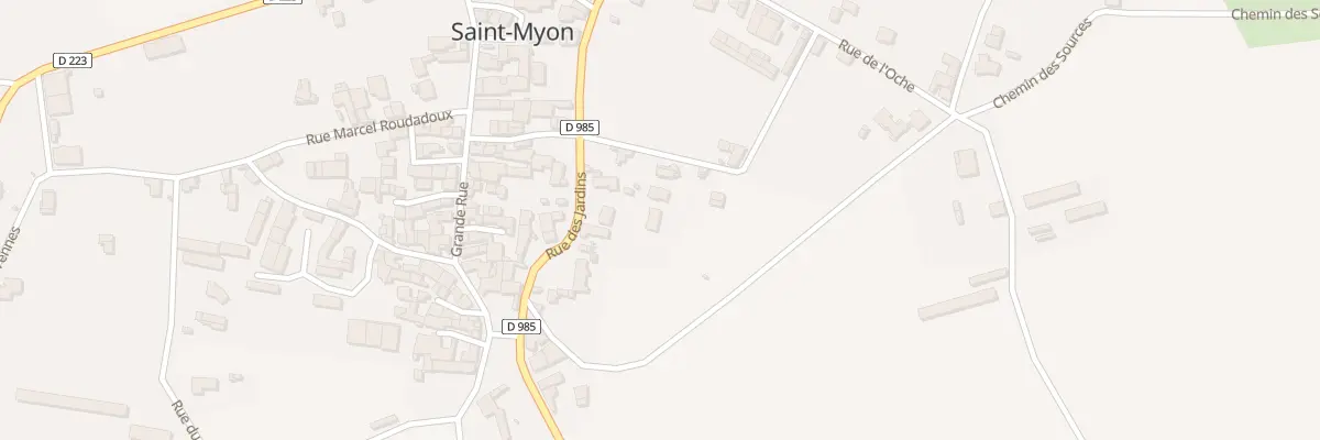 Plan du 7T Rue des Jardins à Saint-Myon