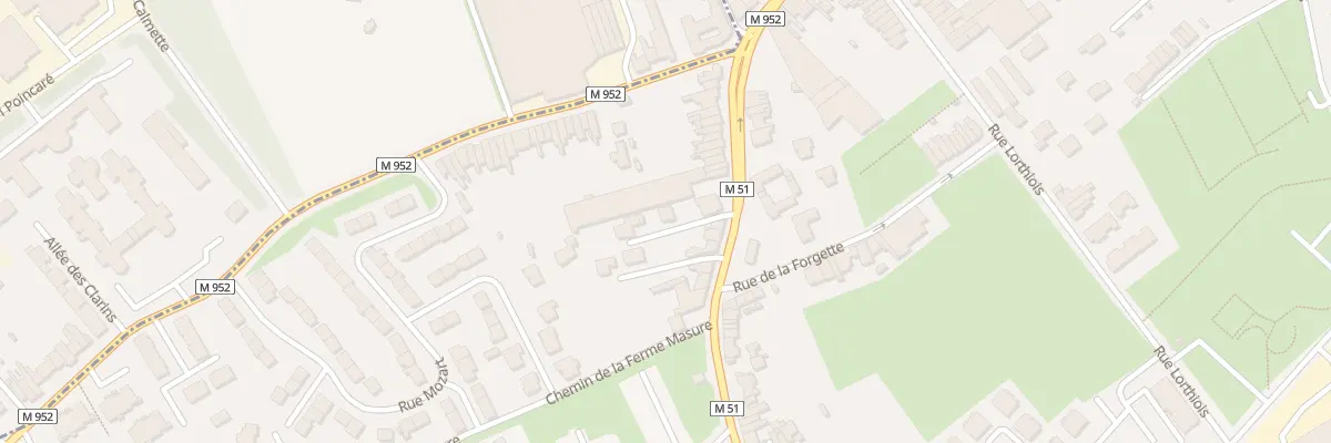 Plan du 397B Rue de Tourcoing à Mouvaux