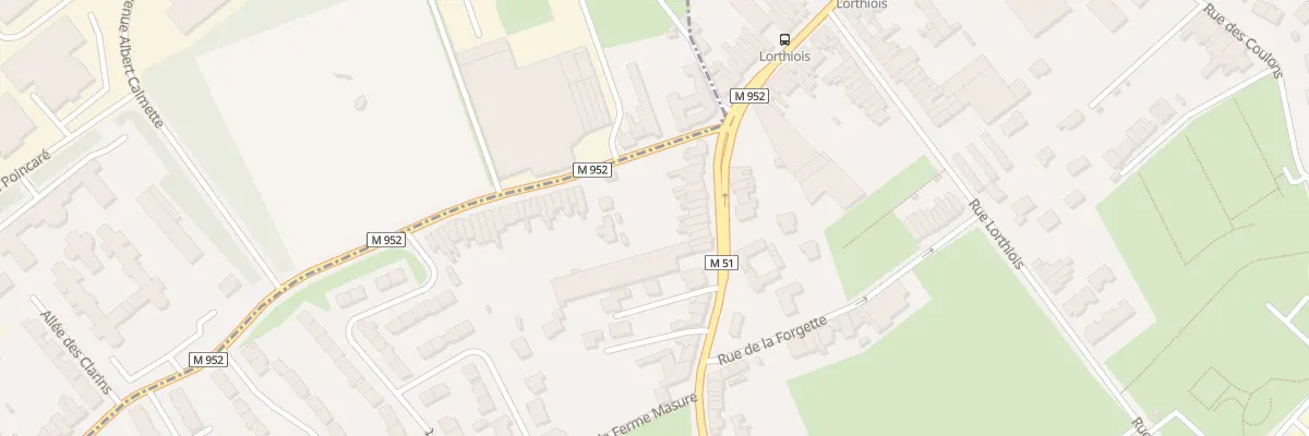 Plan du 419 Rue de Tourcoing à Mouvaux