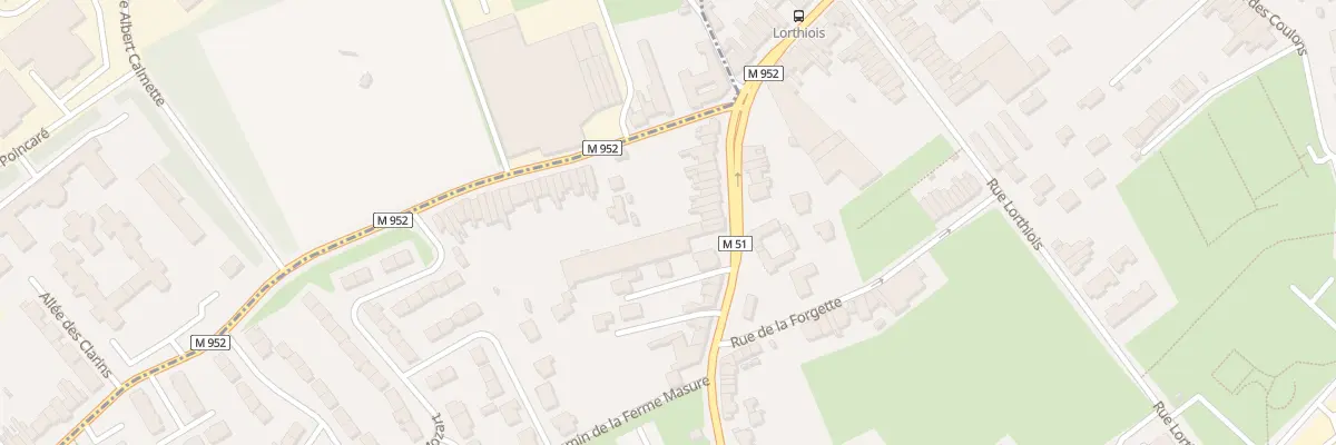Plan du 413 Rue de Tourcoing à Mouvaux