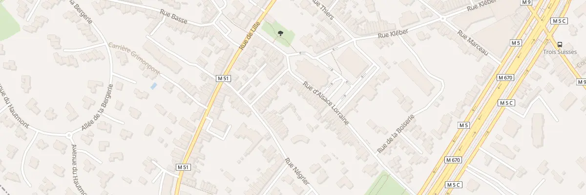 Plan du 24 Rue d’Alsace-Lorraine à Mouvaux