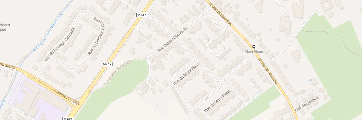 Plan du 129 Rue du Mont Fleuri à Halluin