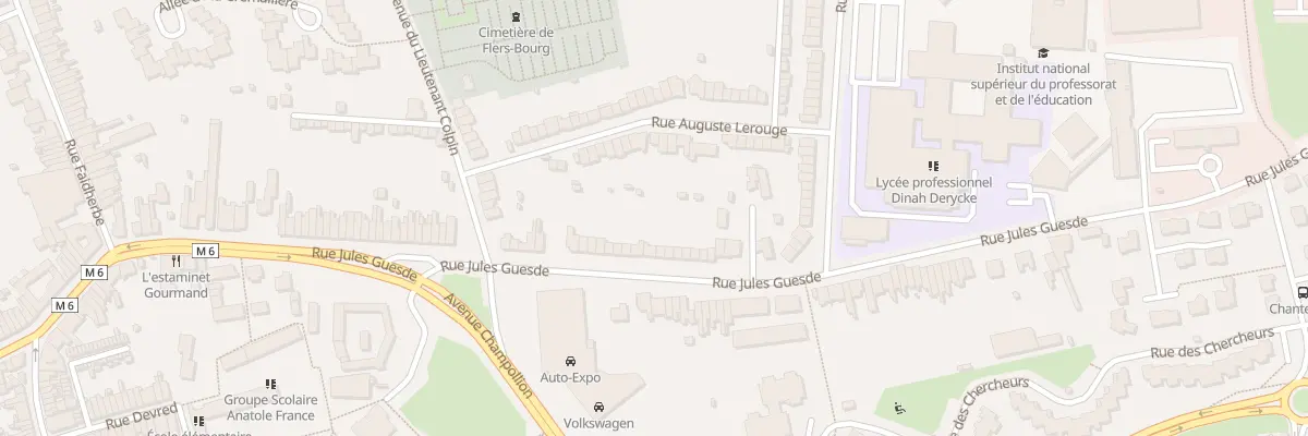 Plan du 341 Rue Jules Guesde à Villeneuve-d’Ascq