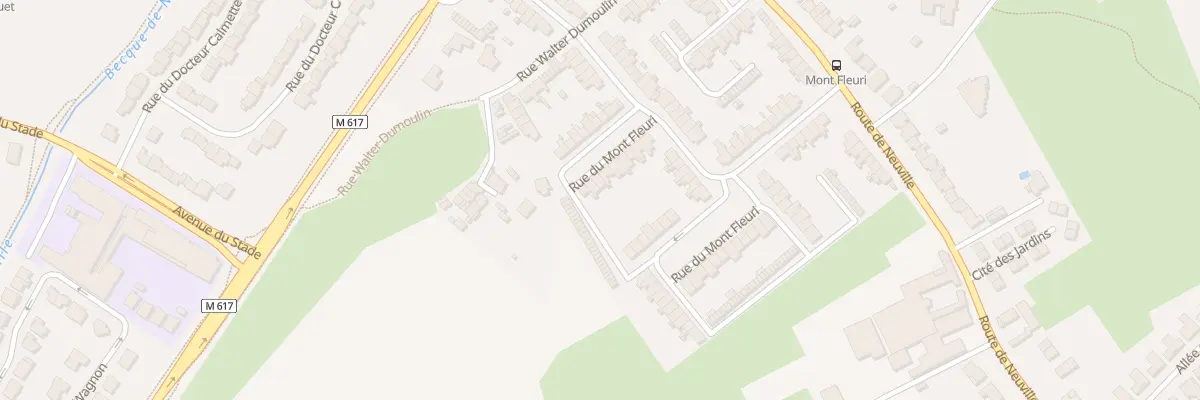 Plan du 113 Rue du Mont Fleuri à Halluin