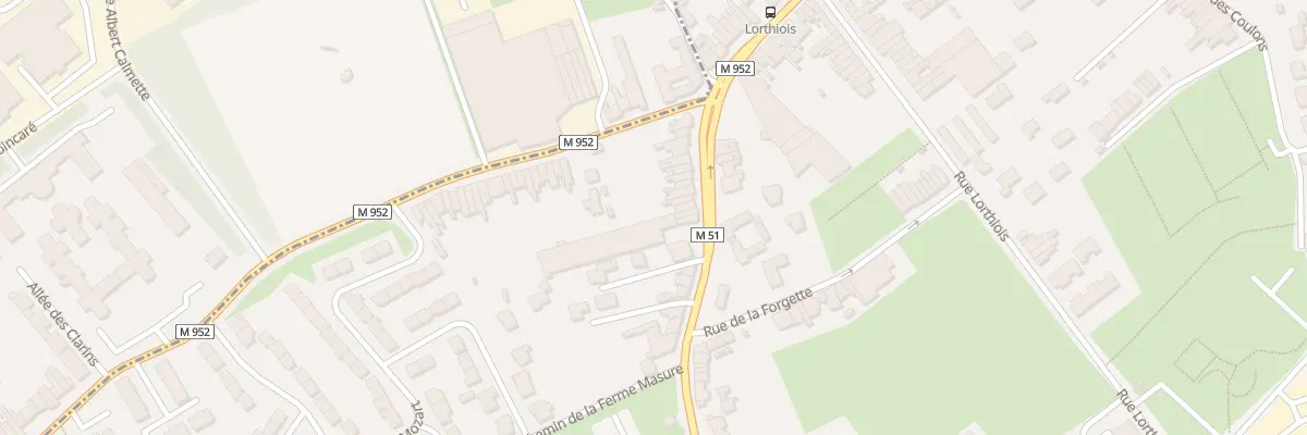 Plan du 411 Rue de Tourcoing à Mouvaux